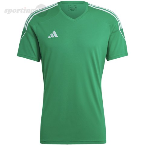 Koszulka męska adidas Tiro 23 League Jersey zielona IC7477 Adidas teamwear Koszulka męska adidas Tiro 23 League Jersey zielona IC7477 Adidas teamwear