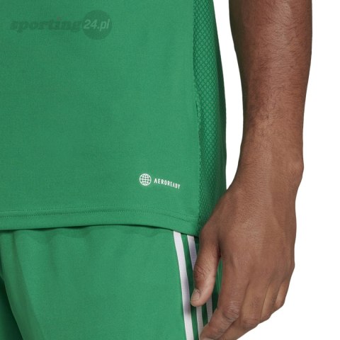 Koszulka męska adidas Tiro 23 League Jersey zielona IC7477 Adidas teamwear Koszulka męska adidas Tiro 23 League Jersey zielona IC7477 Adidas teamwear