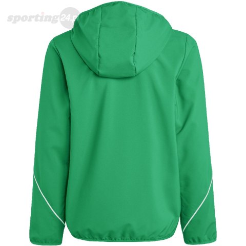 Kurtka dla dzieci adidas Tiro 23 League Windbreaker zielona IA1625 Adidas teamwear Kurtka dla dzieci adidas Tiro 23 League Windbreaker zielona IA1625 Adidas teamwear