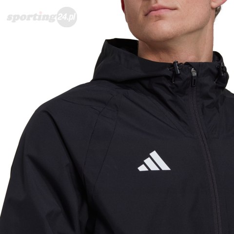 Kurtka męska adidas Tiro 23 Competition All-Weather czarna HK7656 Adidas teamwear Kurtka męska adidas Tiro 23 Competition All-Weather czarna HK7656 Adidas teamwear