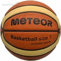 Piłka koszykowa Meteor Cellular 7 brązowo-kremowa 10102 Meteor