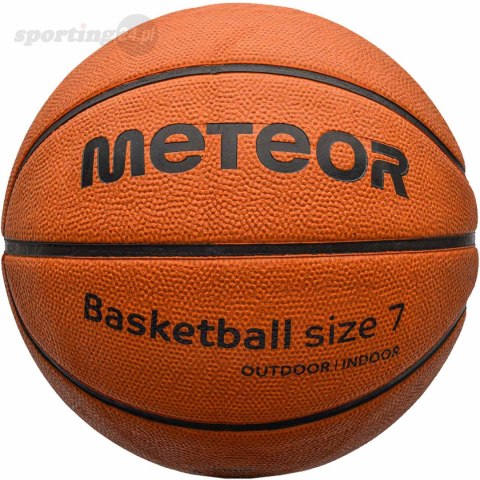 Piłka koszykowa Meteor Cellular 8 paneli brązowa 10103 Meteor Piłka koszykowa Meteor Cellular 8 paneli brązowa 10103 Meteor