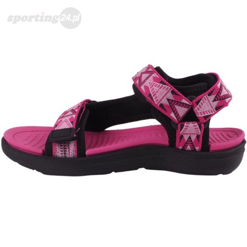 Sandały dla dzieci Lee Cooper różowo-czarne LCW-22-34-0962K Lee Cooper Sandały dla dzieci Lee Cooper różowo-czarne LCW-22-34-0962K Lee Cooper