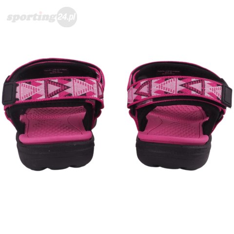 Sandały dla dzieci Lee Cooper różowo-czarne LCW-22-34-0962K Lee Cooper Sandały dla dzieci Lee Cooper różowo-czarne LCW-22-34-0962K Lee Cooper