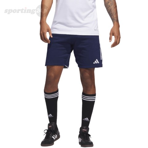 Spodenki męskie adidas Tiro 23 League Sweat granatowe HS3594 Adidas teamwear Spodenki męskie adidas Tiro 23 League Sweat granatowe HS3594 Adidas teamwear