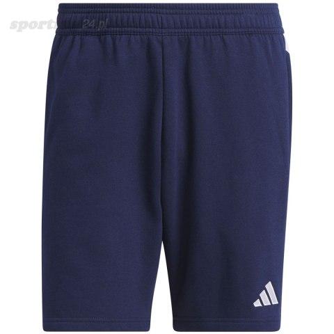 Spodenki męskie adidas Tiro 23 League Sweat granatowe HS3594 Adidas teamwear Spodenki męskie adidas Tiro 23 League Sweat granatowe HS3594 Adidas teamwear
