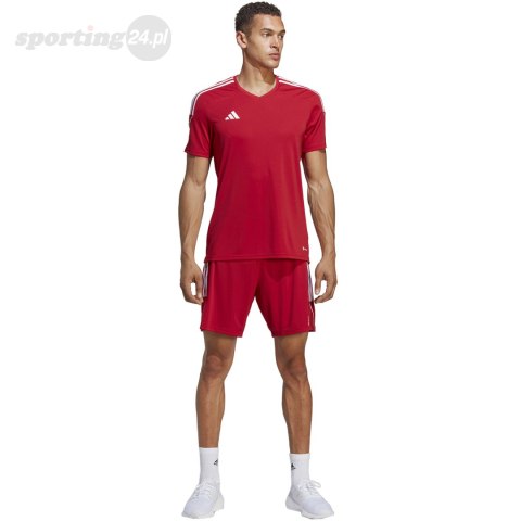 Spodenki męskie adidas Tiro 23 League czerwone IB8082 Adidas teamwear Spodenki męskie adidas Tiro 23 League czerwone IB8082 Adidas teamwear