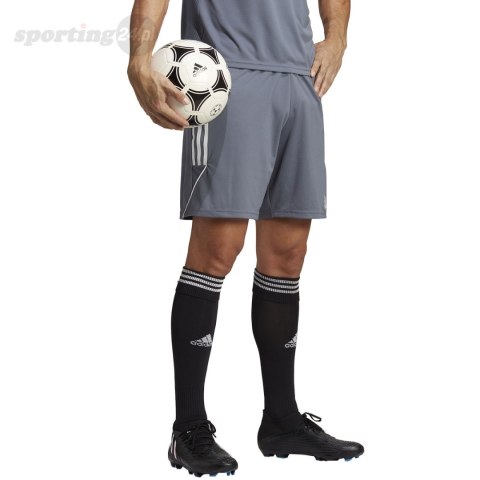 Spodenki męskie adidas Tiro 23 League szare IC7488 Adidas teamwear Spodenki męskie adidas Tiro 23 League szare IC7488 Adidas teamwear
