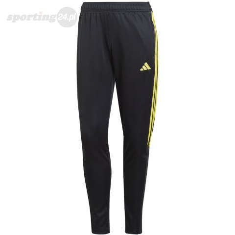 Spodnie damskie adidas Tiro 23 Club Training czarno-żółte IC1602 Adidas Spodnie damskie adidas Tiro 23 Club Training czarno-żółte IC1602 Adidas