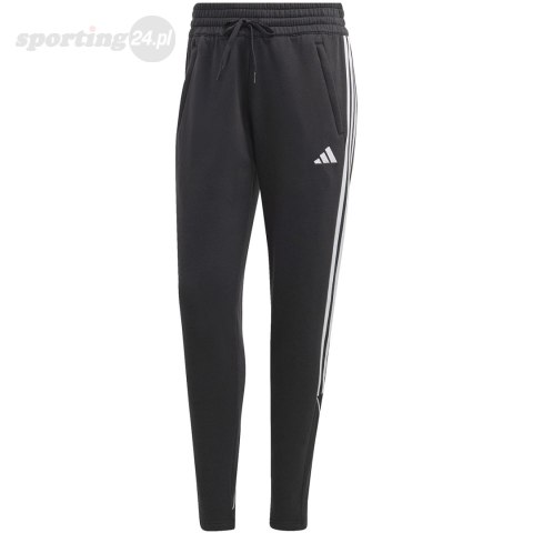 Spodnie damskie adidas Tiro 23 League Sweat czarne HS3608 Adidas teamwear Spodnie damskie adidas Tiro 23 League Sweat czarne HS3608 Adidas teamwear