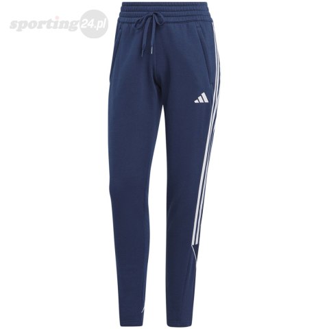 Spodnie damskie adidas Tiro 23 League Sweat granatowe HS3609 Adidas teamwear Spodnie damskie adidas Tiro 23 League Sweat granatowe HS3609 Adidas teamwear