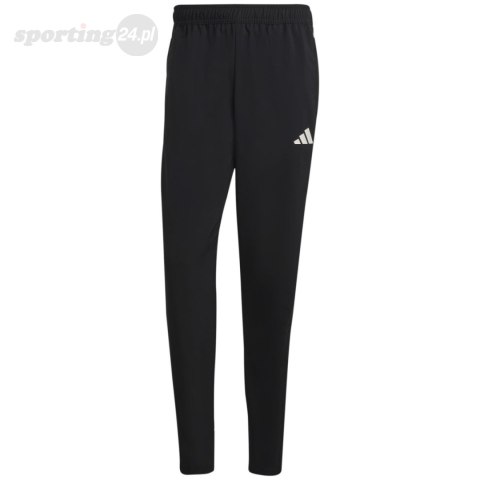 Spodnie męskie adidas Tiro 23 League Woven czarne IB5012 Adidas teamwear Spodnie męskie adidas Tiro 23 League Woven czarne IB5012 Adidas teamwear