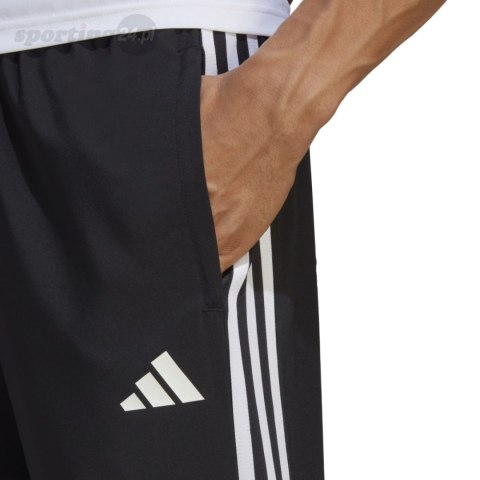 Spodnie męskie adidas Tiro 23 League Woven czarne IB5012 Adidas teamwear Spodnie męskie adidas Tiro 23 League Woven czarne IB5012 Adidas teamwear
