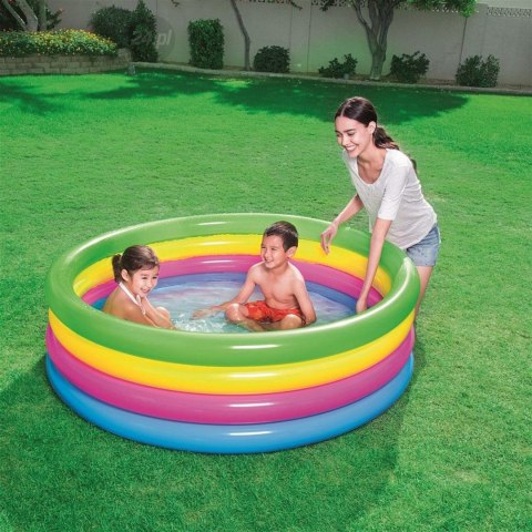 Basen dmuchany Bestway 4 Ringi 157x46 cm 3422 51117 Bestway Basen dmuchany Bestway 4 Ringi 157x46 cm 3422 51117 Bestway