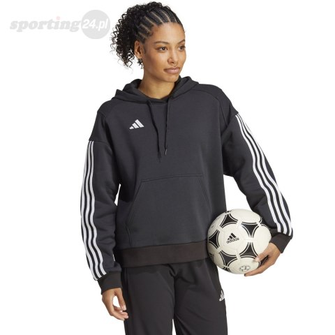 Bluza damska adidas Tiro 23 Competition Hoodie czarna IC4616 Adidas teamwear Bluza damska adidas Tiro 23 Competition Hoodie czarna IC4616 Adidas teamwear