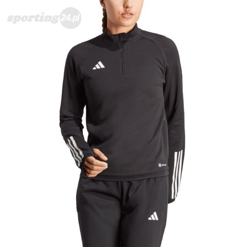 Bluza damska adidas Tiro 23 Competition Training Top czarno-biała HI5967 Adidas teamwear Bluza damska adidas Tiro 23 Competition Training Top czarno-biała HI5967 Adidas teamwear