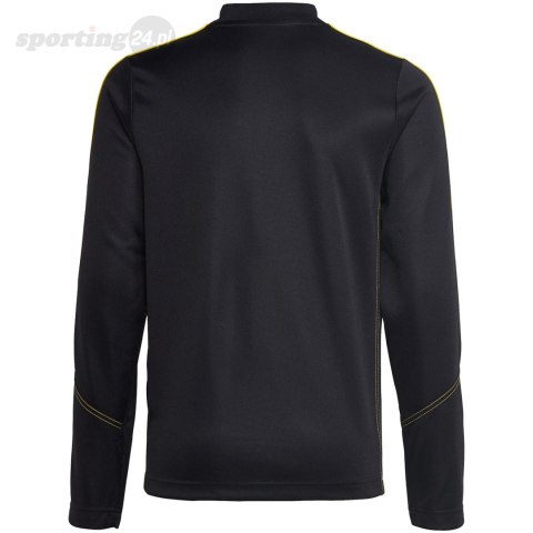Bluza dla dzieci adidas Tiro 23 Club Training Top czarno-żółta IC1581 Adidas Bluza dla dzieci adidas Tiro 23 Club Training Top czarno-żółta IC1581 Adidas