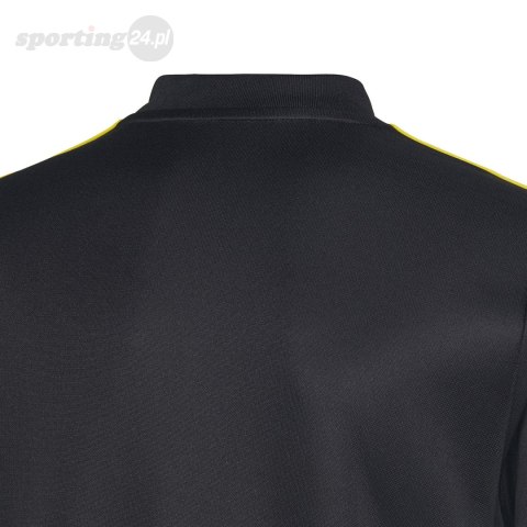 Bluza dla dzieci adidas Tiro 23 Club Training Top czarno-żółta IC1581 Adidas Bluza dla dzieci adidas Tiro 23 Club Training Top czarno-żółta IC1581 Adidas