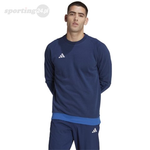 Bluza męska adidas Tiro 23 Competition Crew granatowa HK8040 Adidas teamwear Bluza męska adidas Tiro 23 Competition Crew granatowa HK8040 Adidas teamwear