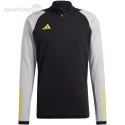 Bluza męska adidas Tiro 23 Competition Training Top czarno-szara HU1307 Adidas teamwear