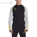 Bluza męska adidas Tiro 23 Competition Training Top czarno-szara HU1307 Adidas teamwear
