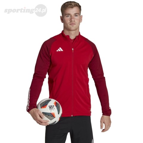 Bluza męska adidas Tiro 23 Competition Training czerwona HE5650 Adidas teamwear Bluza męska adidas Tiro 23 Competition Training czerwona HE5650 Adidas teamwear