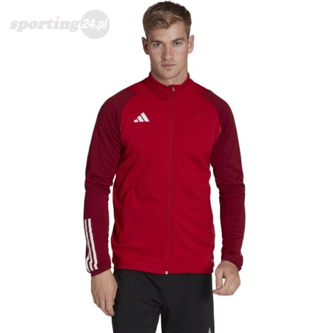 Bluza męska adidas Tiro 23 Competition Training czerwona HE5650 Adidas teamwear Bluza męska adidas Tiro 23 Competition Training czerwona HE5650 Adidas teamwear
