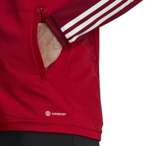 Bluza męska adidas Tiro 23 Competition Training czerwona HE5650 Adidas teamwear Bluza męska adidas Tiro 23 Competition Training czerwona HE5650 Adidas teamwear