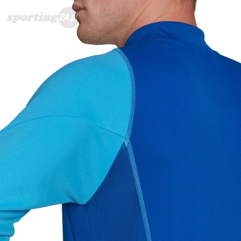 Bluza męska adidas Tiro 23 Competition Training niebieska HU1305 Adidas teamwear Bluza męska adidas Tiro 23 Competition Training niebieska HU1305 Adidas teamwear