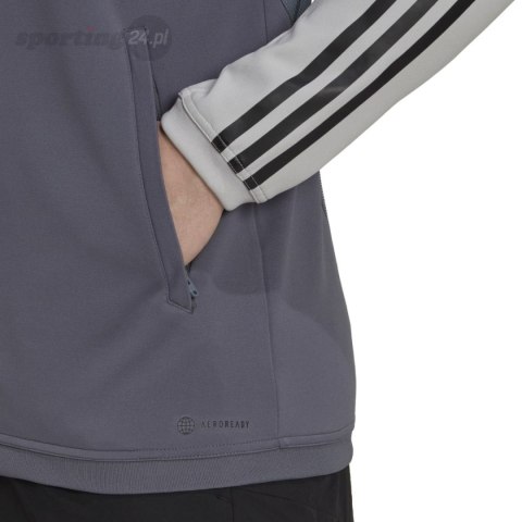 Bluza męska adidas Tiro 23 Competition Training szara HP1908 Adidas teamwear Bluza męska adidas Tiro 23 Competition Training szara HP1908 Adidas teamwear