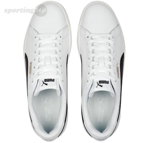 Buty Puma Smash 3.0 L biało-czarne 390987 03 Puma Buty Puma Smash 3.0 L biało-czarne 390987 03 Puma
