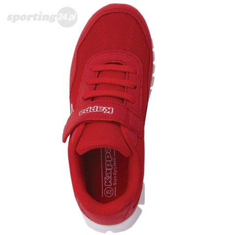 Buty dla dzieci Kappa Follow K czerwono-białe 260604K 2010 Kappa Buty dla dzieci Kappa Follow K czerwono-białe 260604K 2010 Kappa