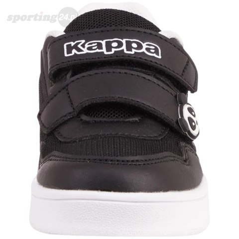 Buty dla dzieci Kappa PIO M Sneakers czarno-białe 280023M 1110 Kappa Buty dla dzieci Kappa PIO M Sneakers czarno-białe 280023M 1110 Kappa