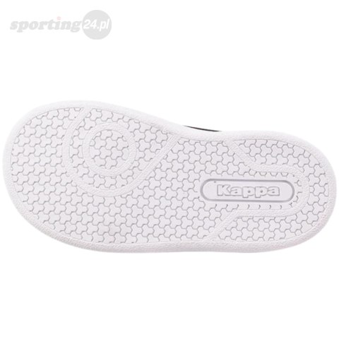 Buty dla dzieci Kappa PIO M Sneakers czarno-białe 280023M 1110 Kappa Buty dla dzieci Kappa PIO M Sneakers czarno-białe 280023M 1110 Kappa