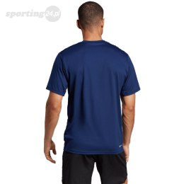 Koszulka męska adidas Train Essentials Training Tee granatowa IC7429 Adidas