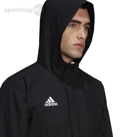 Kurtka męska adidas Entrada 22 All-Weather czarna IK4010 Adidas teamwear Kurtka męska adidas Entrada 22 All-Weather czarna IK4010 Adidas teamwear