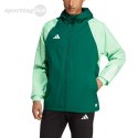 Kurtka męska adidas Tiro 23 Competition All Weather zielona IC4570 Adidas teamwear Kurtka męska adidas Tiro 23 Competition All Weather zielona IC4570 Adidas teamwear