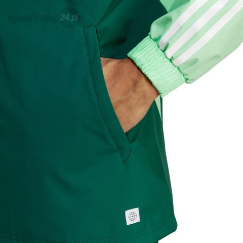 Kurtka męska adidas Tiro 23 Competition All Weather zielona IC4570 Adidas teamwear Kurtka męska adidas Tiro 23 Competition All Weather zielona IC4570 Adidas teamwear
