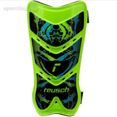 Ochraniacze piłkarskie Reusch Shinguard Attrakt Lite zielono-czarne 5377045 5551 Reusch Ochraniacze piłkarskie Reusch Shinguard Attrakt Lite zielono-czarne 5377045 5551 Reusch
