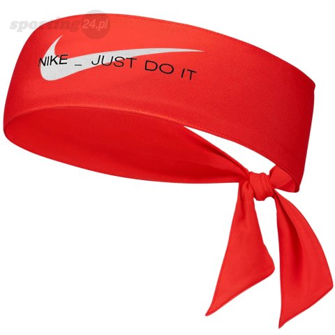 Opaska na głowę Nike Dri-FIT Tie 4.0 pomarańczowa N1003620617OS Nike Opaska na głowę Nike Dri-FIT Tie 4.0 pomarańczowa N1003620617OS Nike