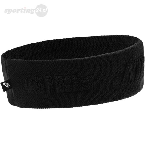 Opaska na głowę Nike Sport Tery Hbr czarna N1008661013OS Nike Opaska na głowę Nike Sport Tery Hbr czarna N1008661013OS Nike