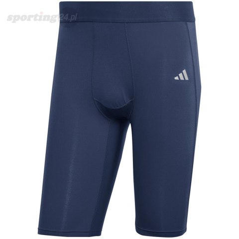 Spodenki męskie adidas Techfit Aeroready Short Tight granatowe HP0615 Adidas teamwear Spodenki męskie adidas Techfit Aeroready Short Tight granatowe HP0615 Adidas teamwear