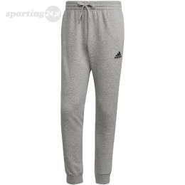 Spodnie męskie adidas Essentials Fleece Tapered szare HL2230 Adidas