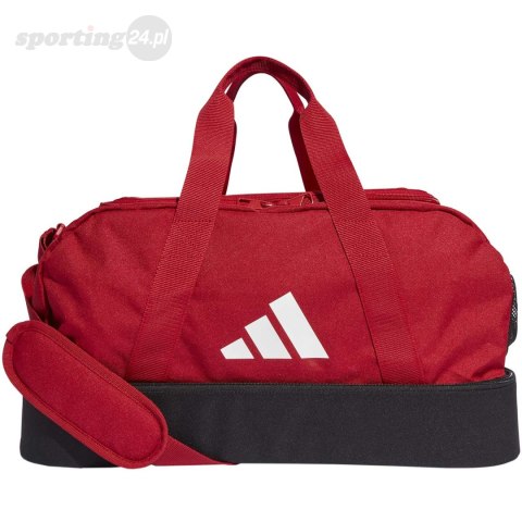 Torba adidas Tiro League Duffel small czerwona IB8651 Adidas teamwear Torba adidas Tiro League Duffel small czerwona IB8651 Adidas teamwear