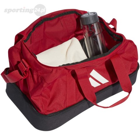 Torba adidas Tiro League Duffel small czerwona IB8651 Adidas teamwear Torba adidas Tiro League Duffel small czerwona IB8651 Adidas teamwear