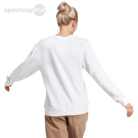 Bluza damska adidas Essentials Linear French Terry biała IC6879 Adidas Bluza damska adidas Essentials Linear French Terry biała IC6879 Adidas