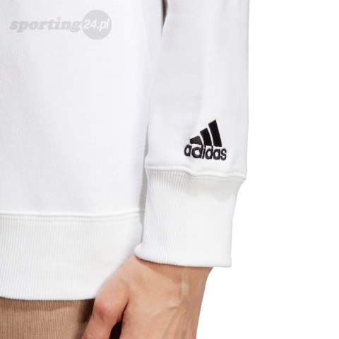 Bluza damska adidas Essentials Linear French Terry biała IC6879 Adidas Bluza damska adidas Essentials Linear French Terry biała IC6879 Adidas