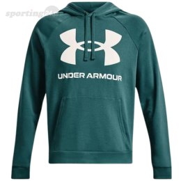 Bluza męska Under Armour Rival Fleece Big Logo HD zielona 1357093 722 Under Armour