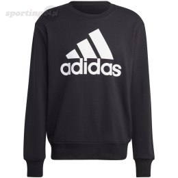 Bluza męska adidas Essentials French Terry Big Logo czarna IC9324 Adidas