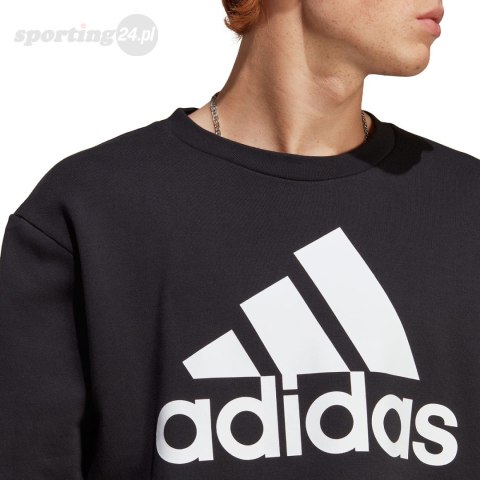 Bluza męska adidas Essentials French Terry Big Logo czarna IC9324 Adidas Bluza męska adidas Essentials French Terry Big Logo czarna IC9324 Adidas
